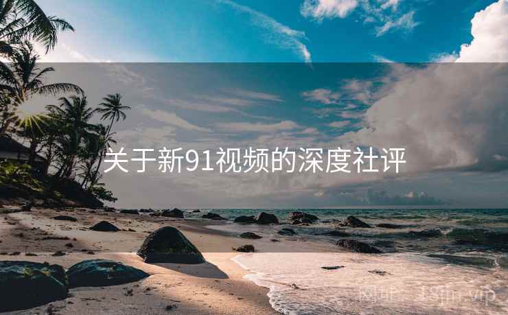 关于新91视频的深度社评
