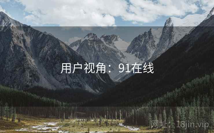 用户视角:91在线 用户视角:91在线