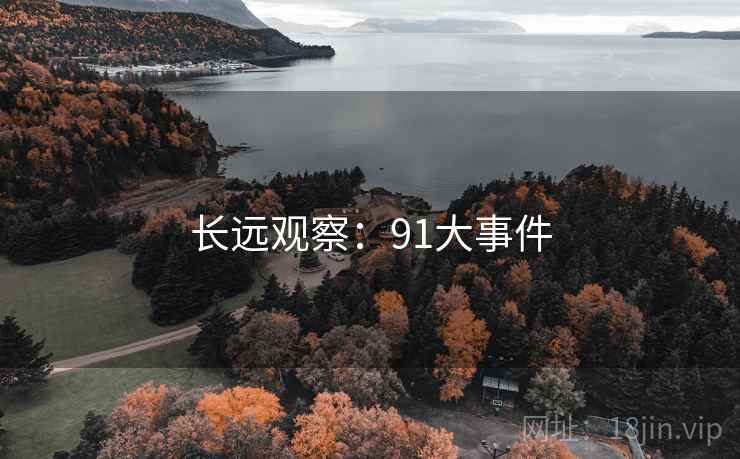 长远观察:91大事件 长远观察:91大事件